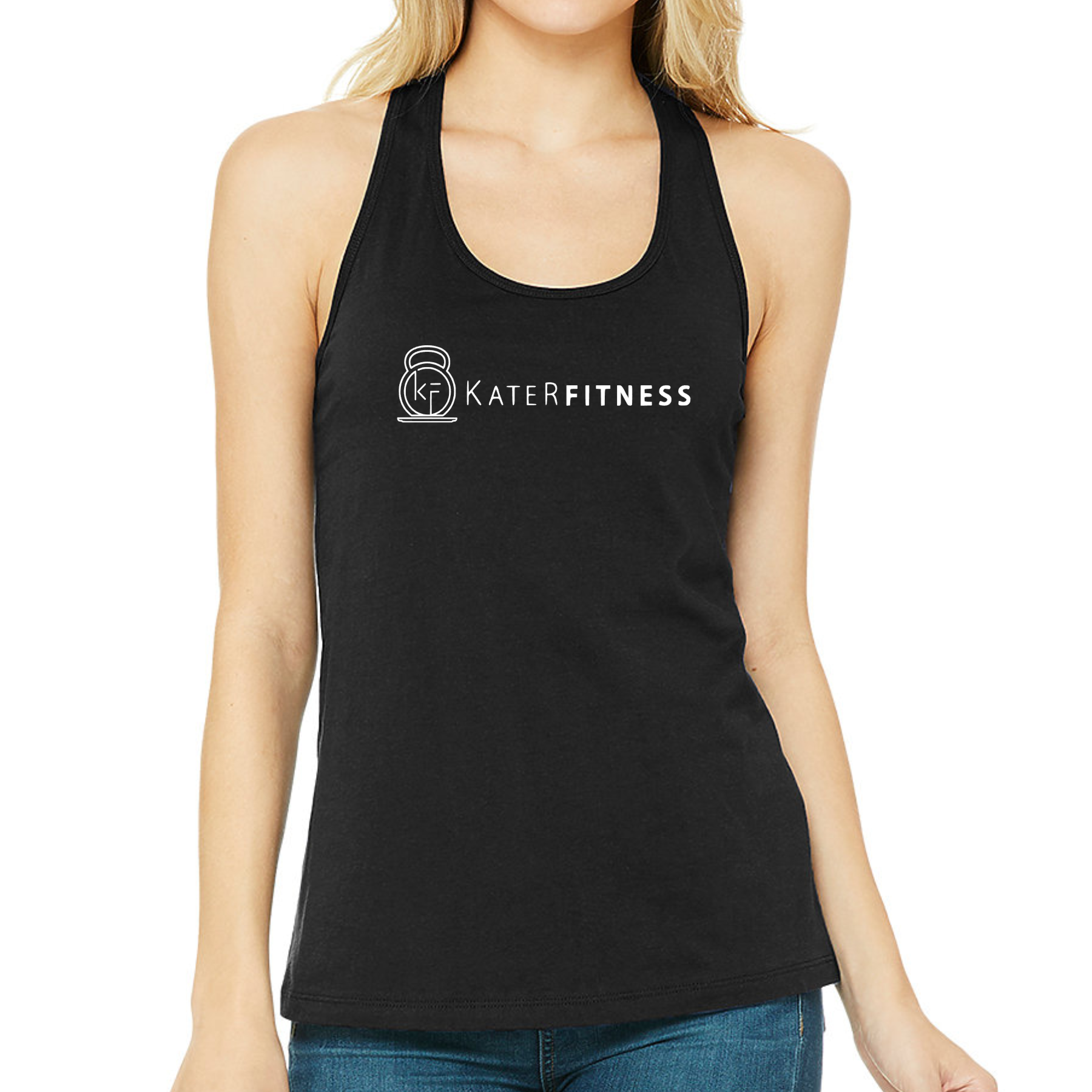 6008 Racerback Logo Tank