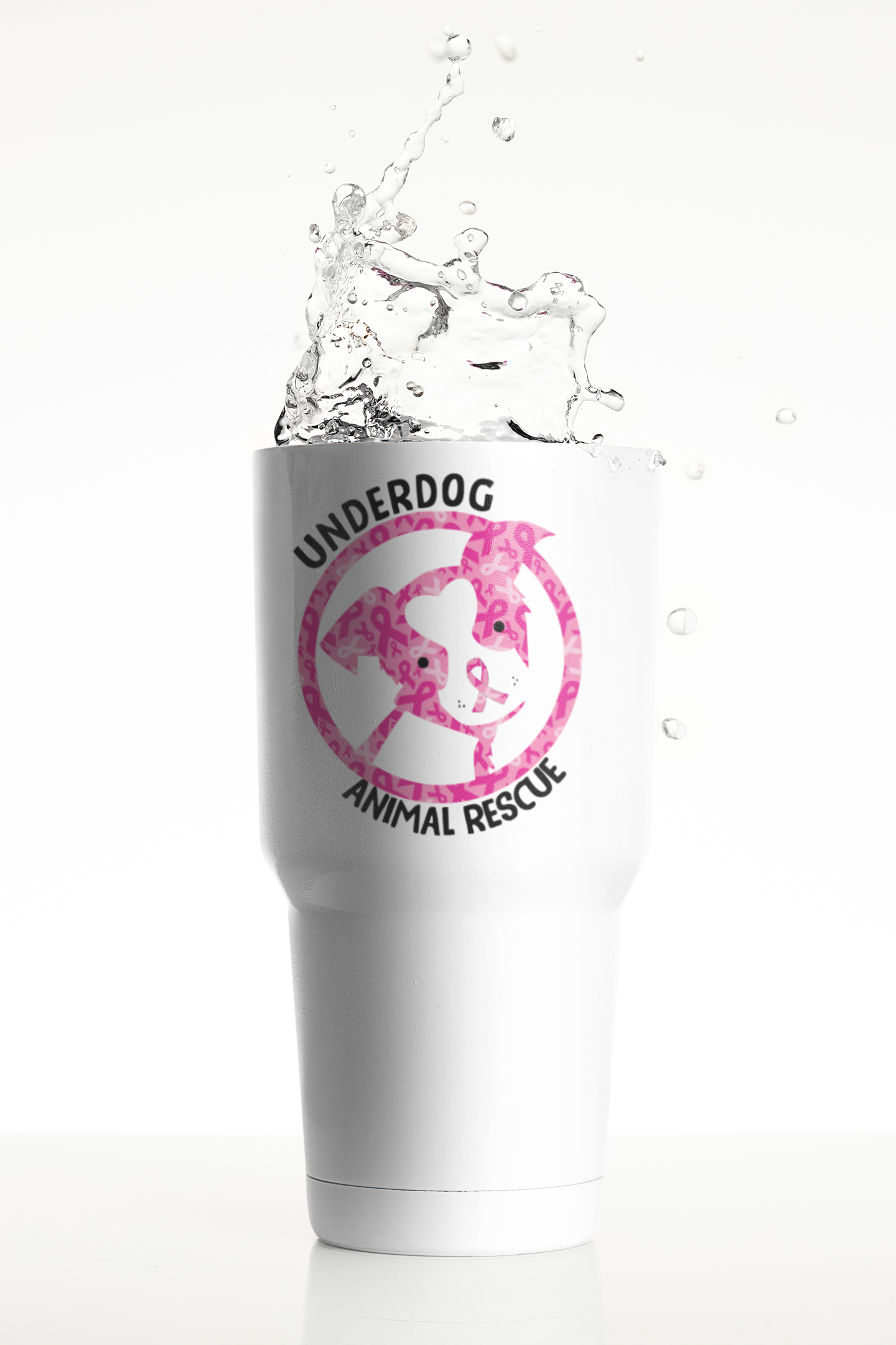 Underdog Cancer Awareness 30 Tumbler