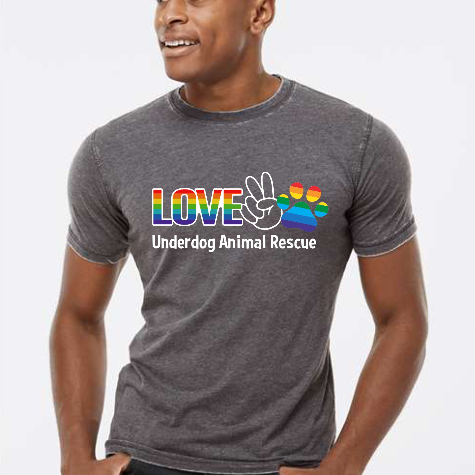 NEW Pride Lightweight Acid Wash Unisex Tee