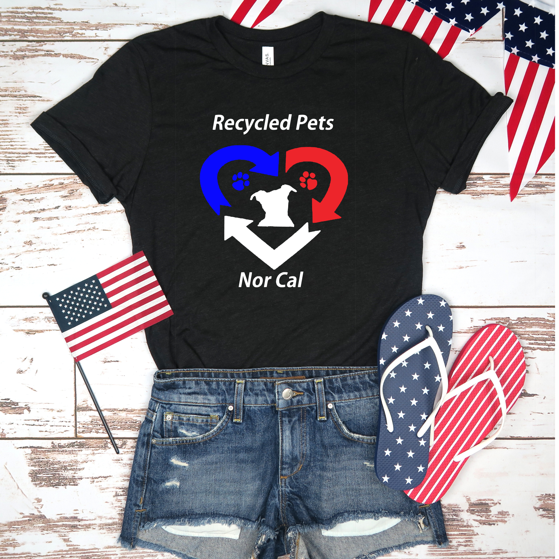 RPNC 4th of July Unisex - Ruff Life Rescue Wear