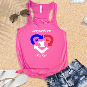 Recycled 4th of July Flowy Tank