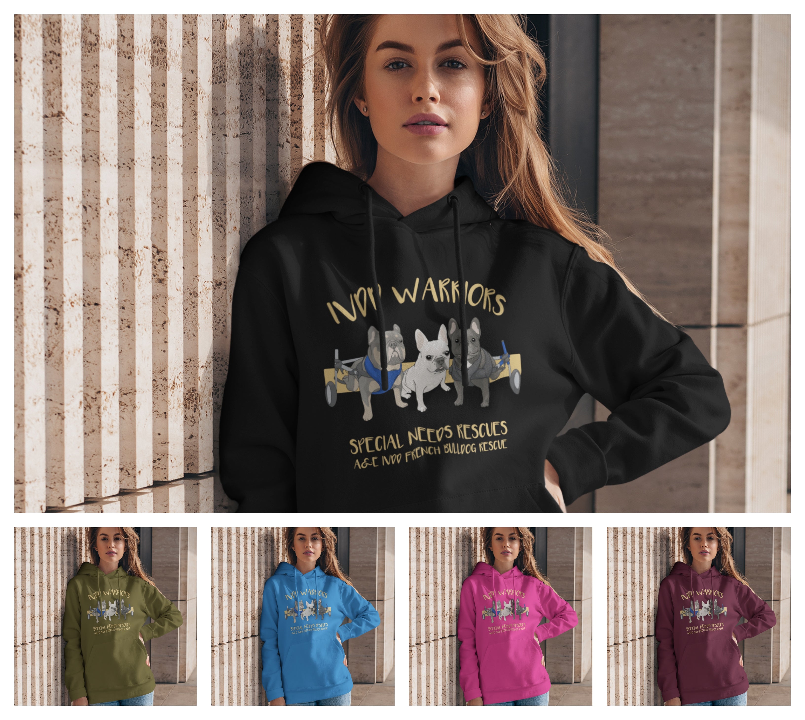 A&E Fleece Pullover Hoodie (Available in several colors)