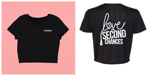 Love & Second Chances Cropped Tee