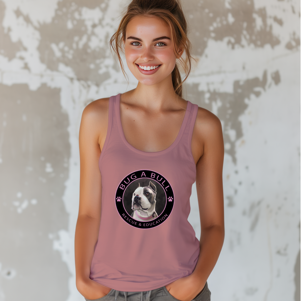 Bug A Bull Flowy Racerback Tank (Available in several colors)