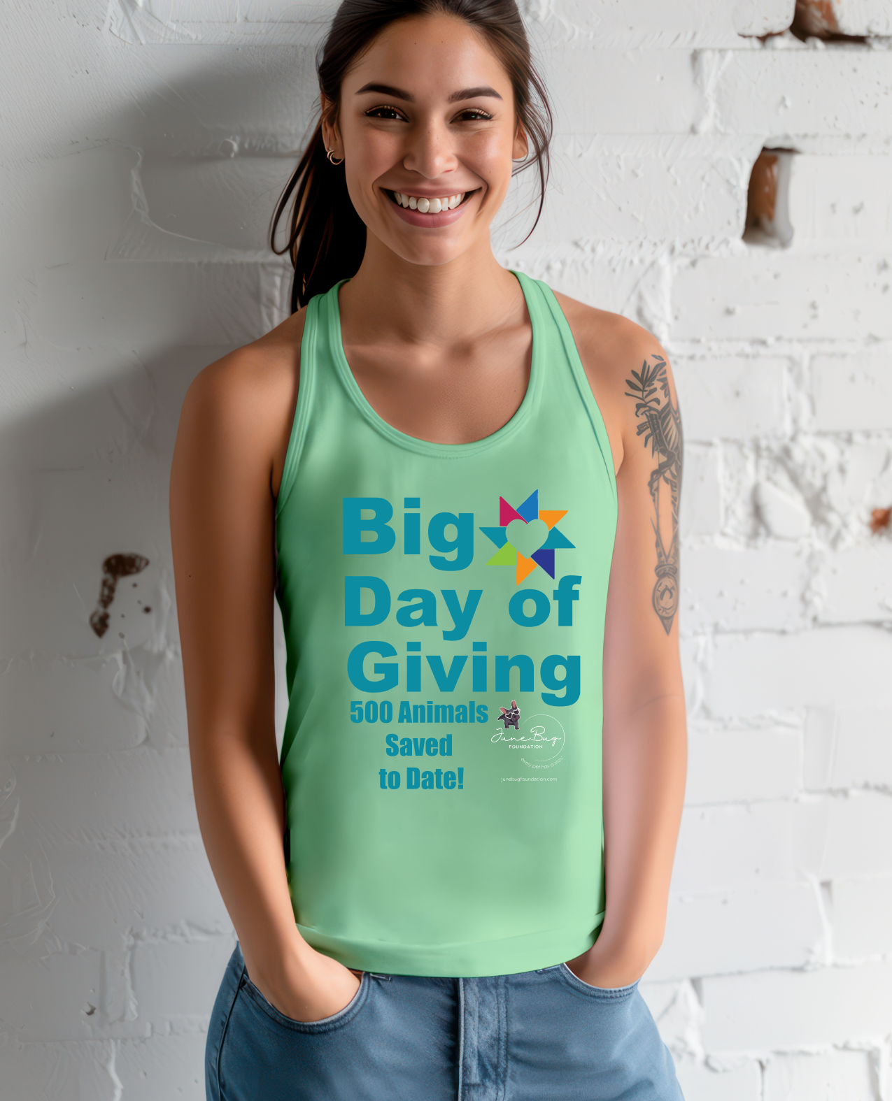 Big Day of Giving TANK (Available in many colors)