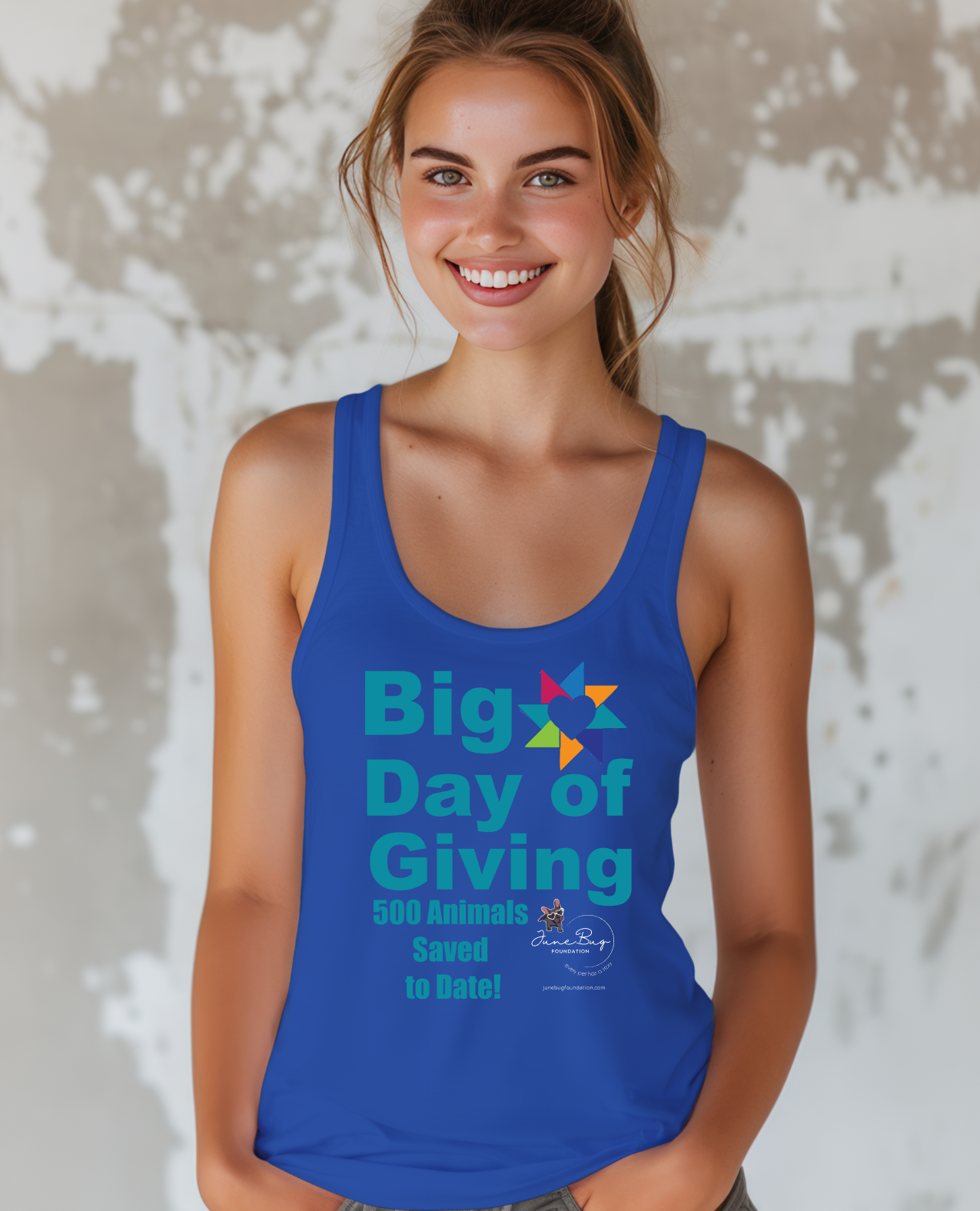 Big Day of Giving TANK (Available in many colors)