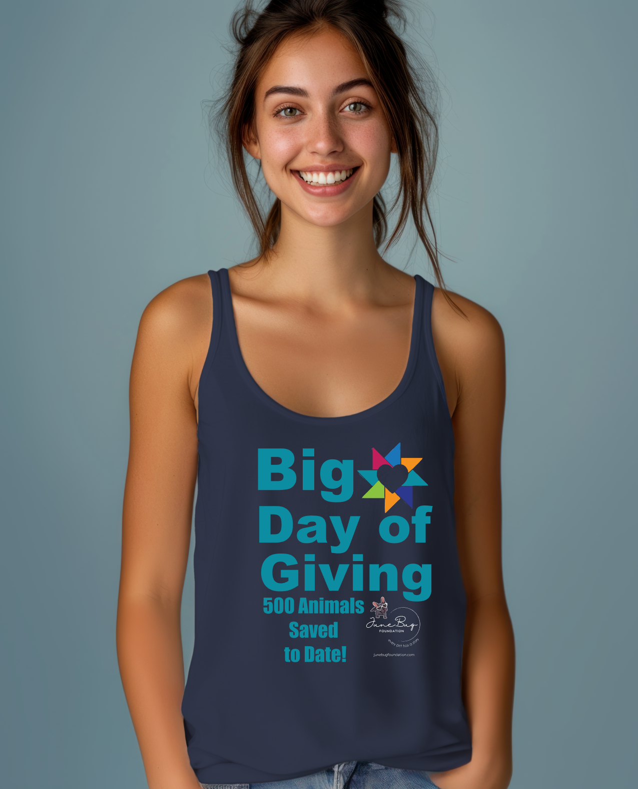 Big Day of Giving TANK (Available in many colors)