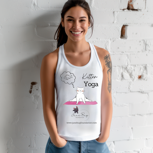 June Bug Kitten Yoga TANK (Available in many colors)