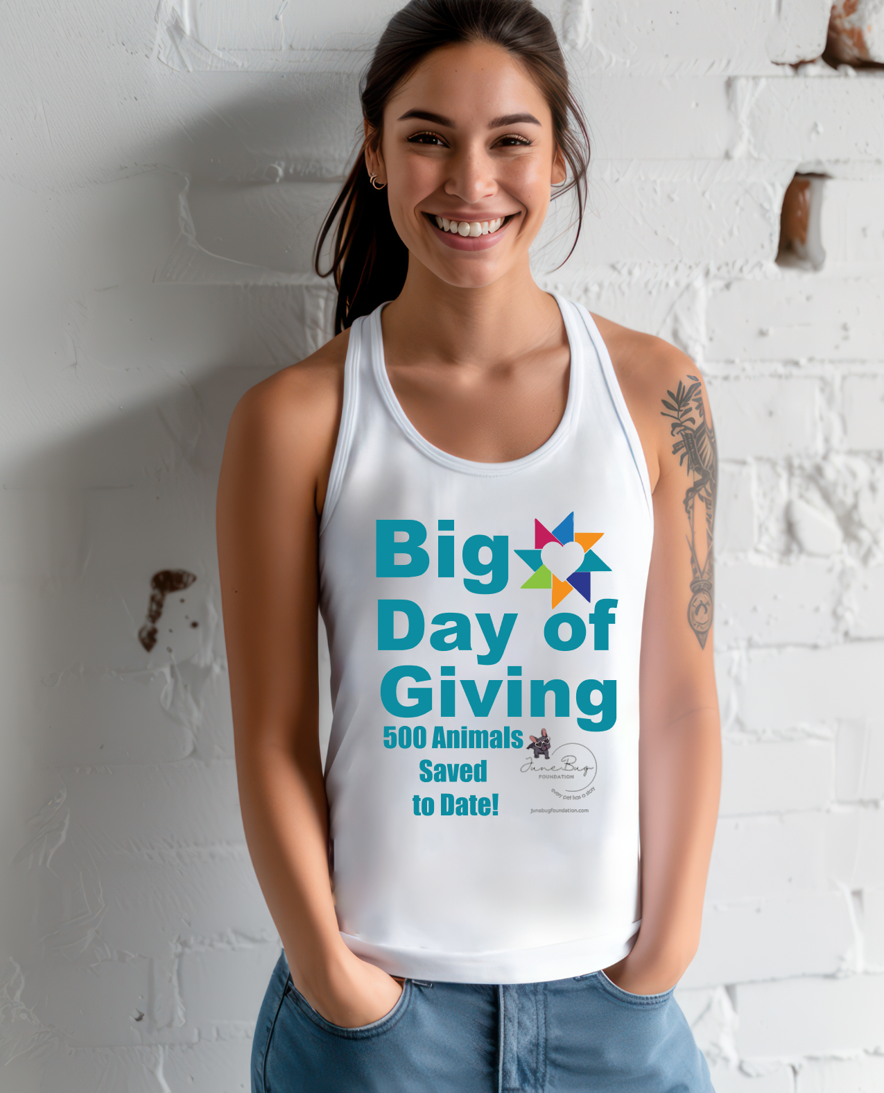 Big Day of Giving TANK (Available in many colors)