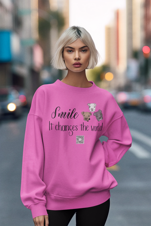 Cleft Pup Brigade Smile Sweatshirt (available in several colors)