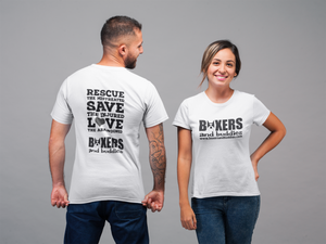 Boxers and Buddies Unisex Tee (available in several colors)