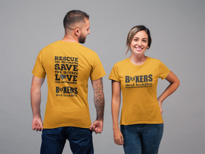 Boxers and Buddies Unisex Tee (available in several colors)