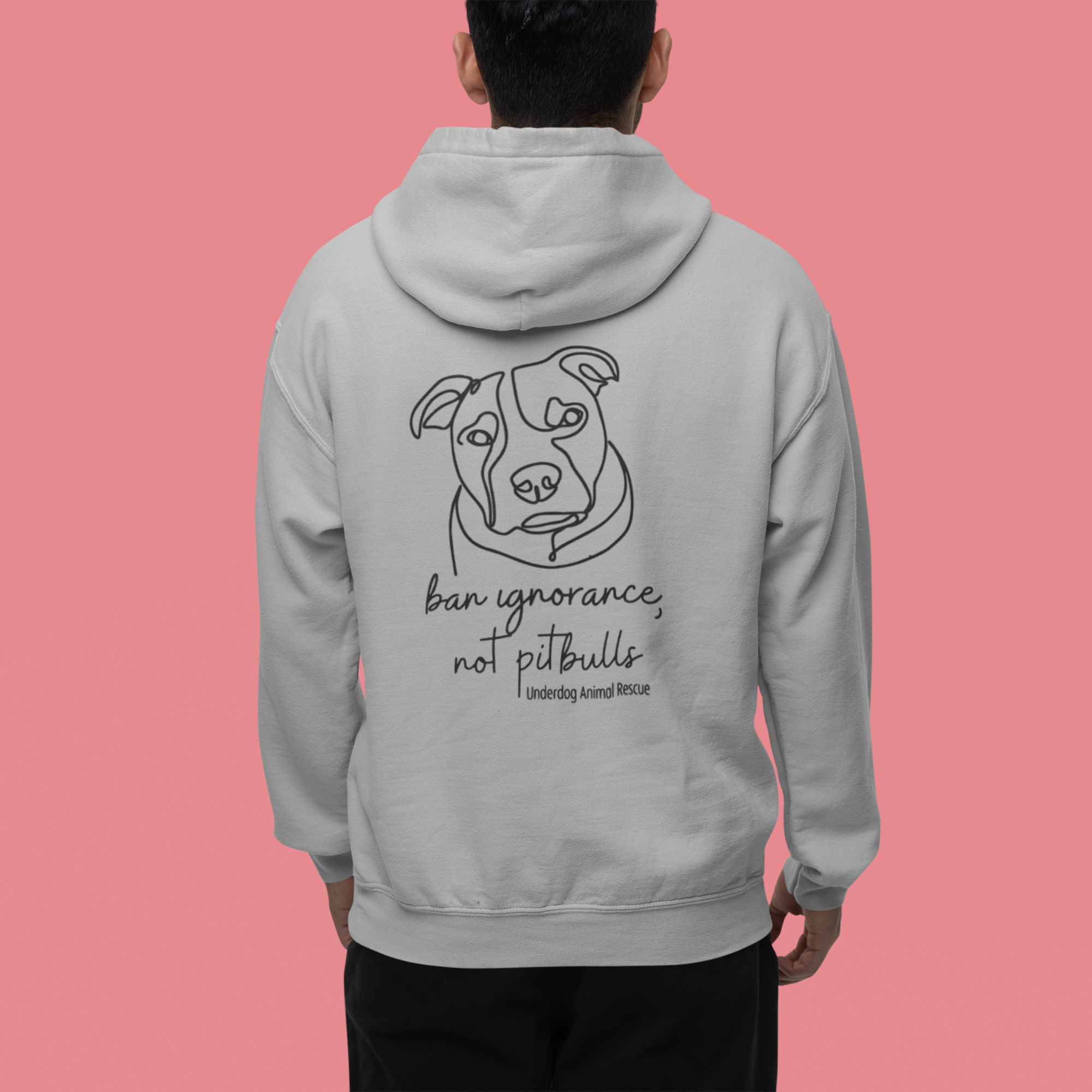 Pit Bull Underdog Zip Up Hoodie (available in several new colors)