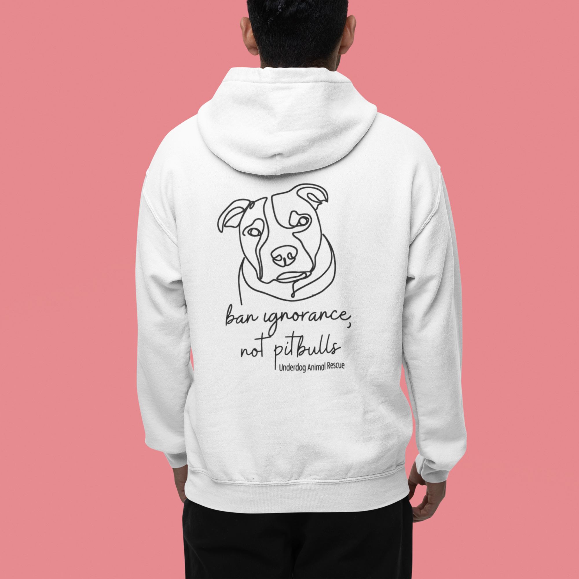 Pit Bull Underdog Zip Up Hoodie (available in several new colors)