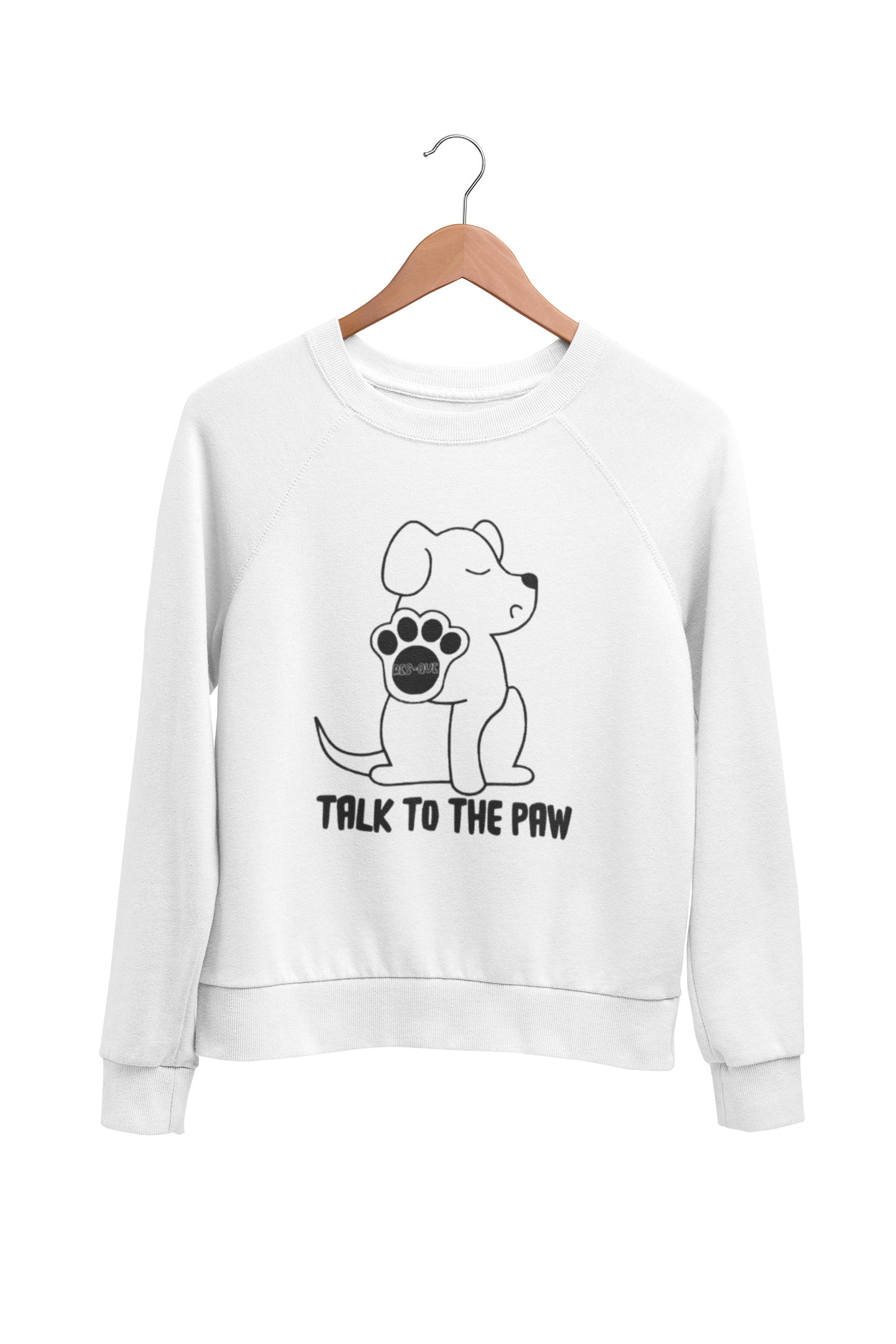 Paw Sweatshirts (Available in winter colors)