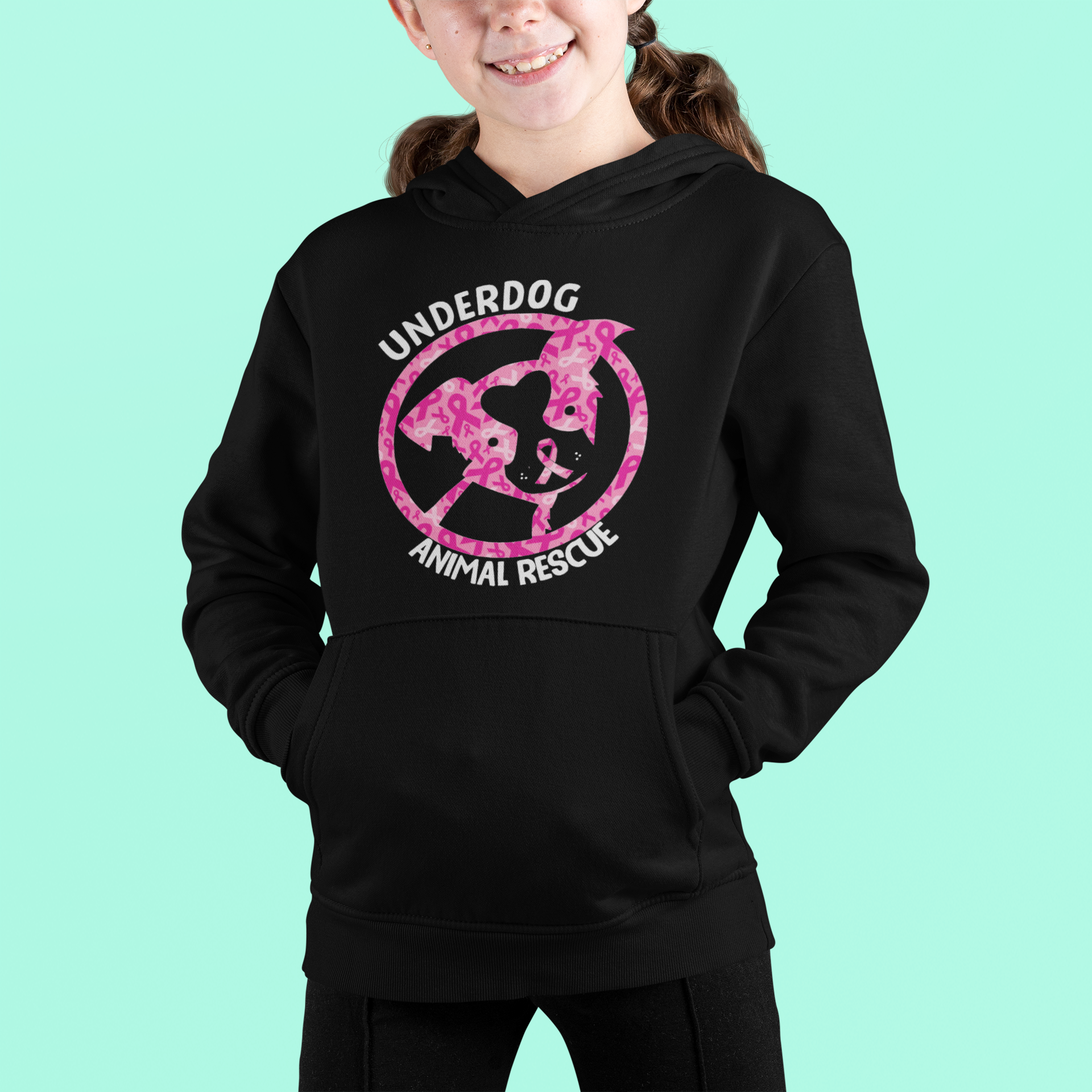 Underdog Cancer Awareness Youth Hoodie