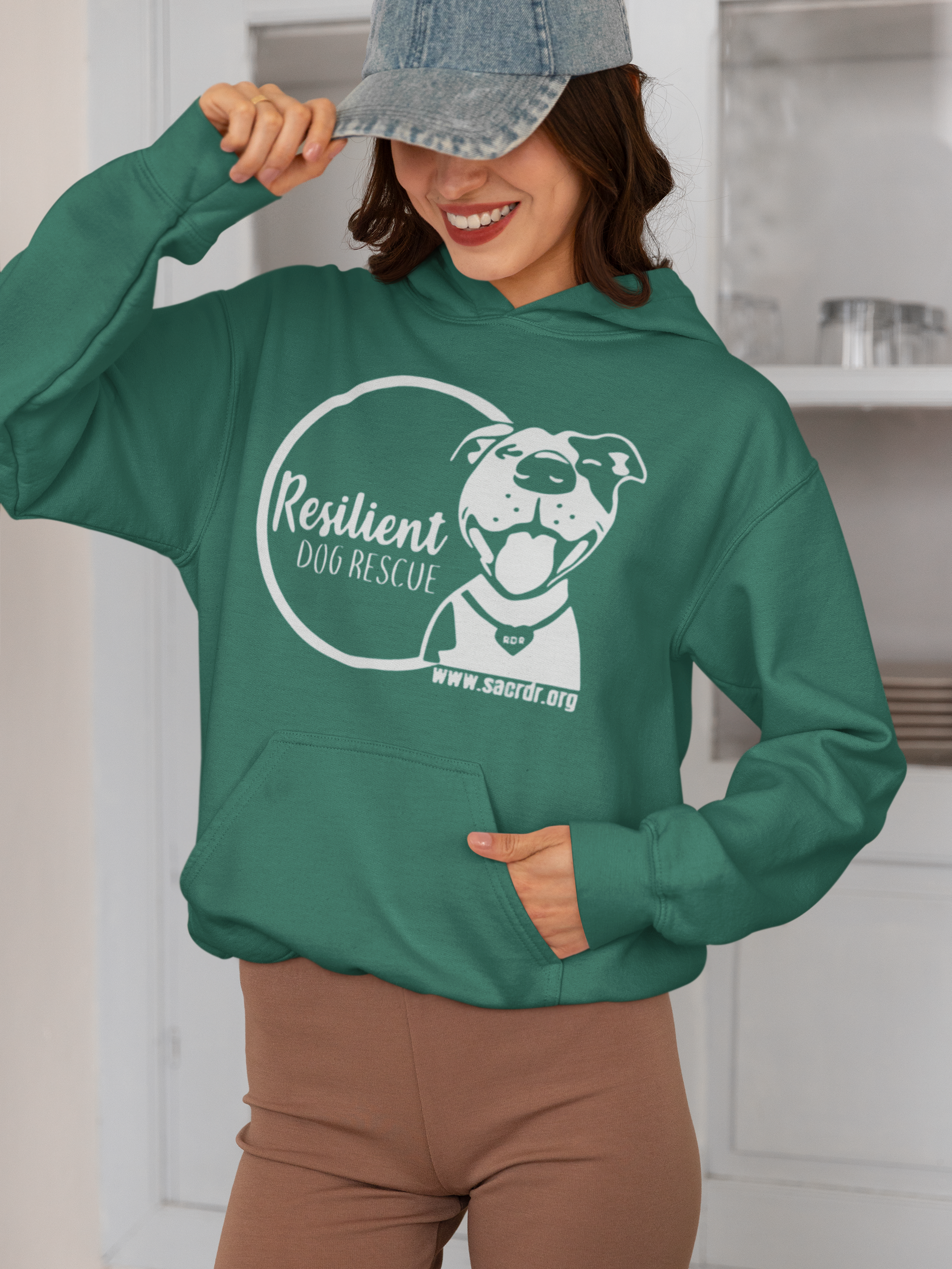 Resilient Dog Pullover Hoodie (Available in several colors)