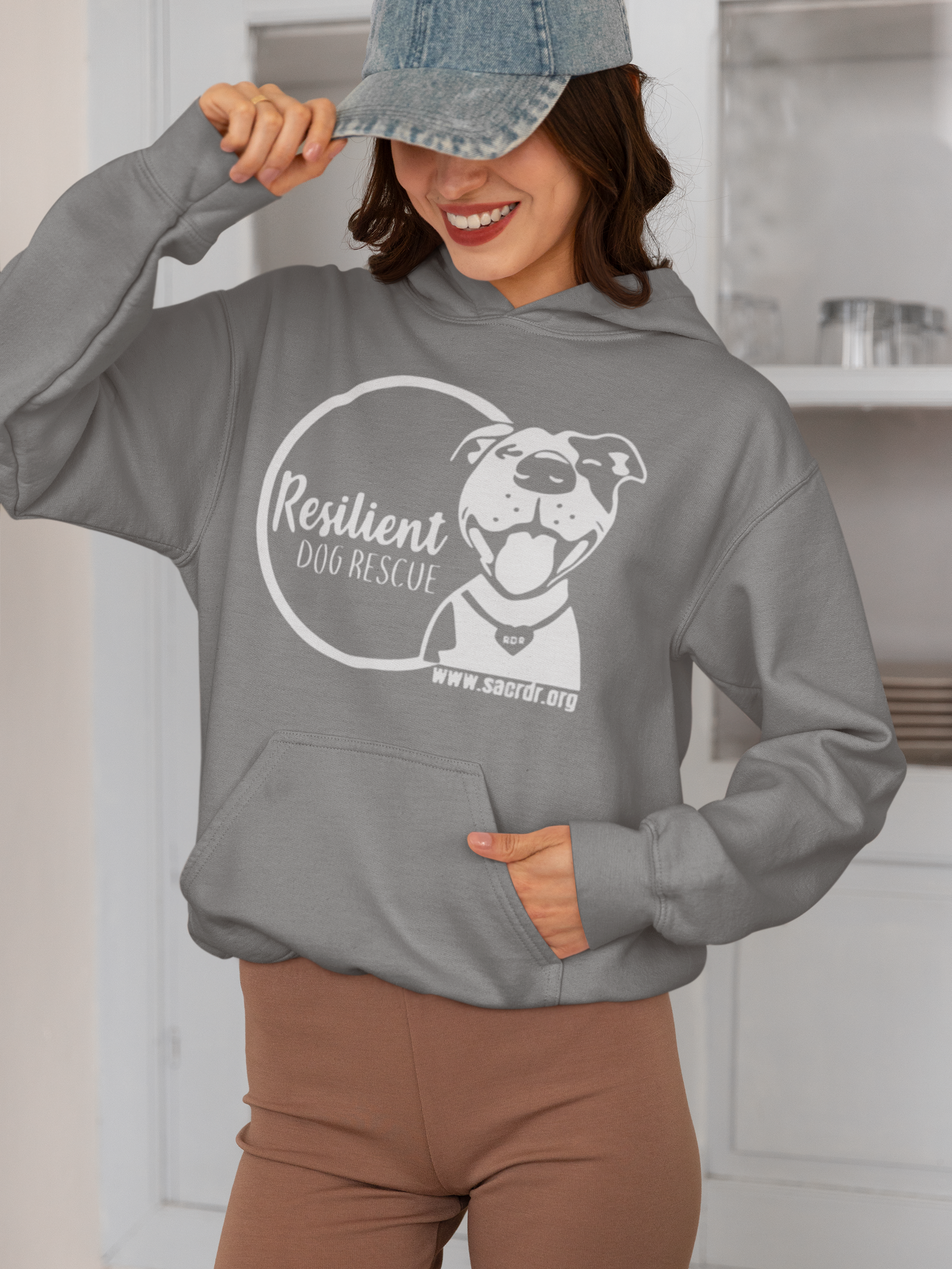 Resilient Dog Pullover Hoodie (Available in several colors)