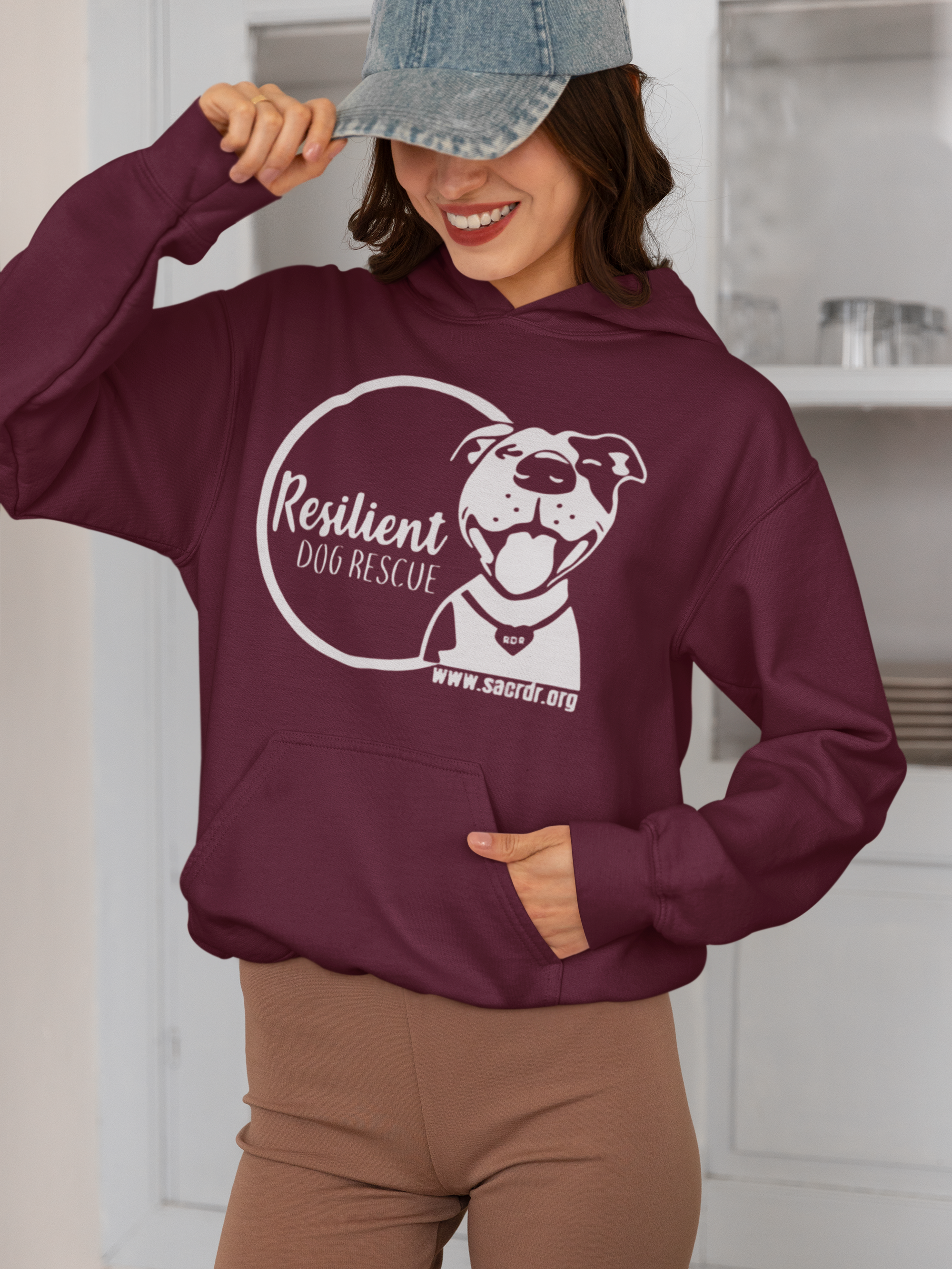 Resilient Dog Pullover Hoodie (Available in several colors)