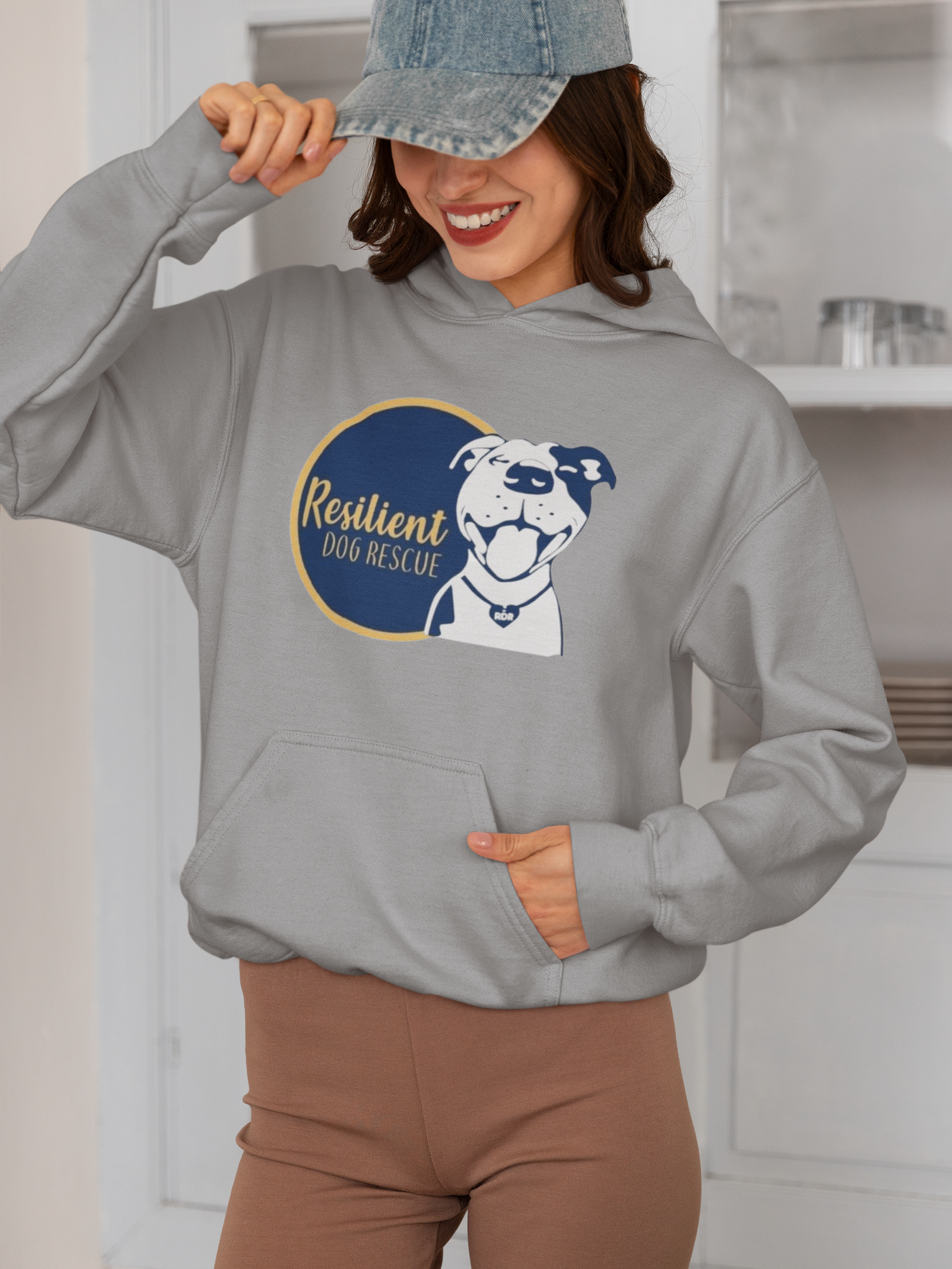 Resilient Dog Pullover Hoodie (Available in several colors)