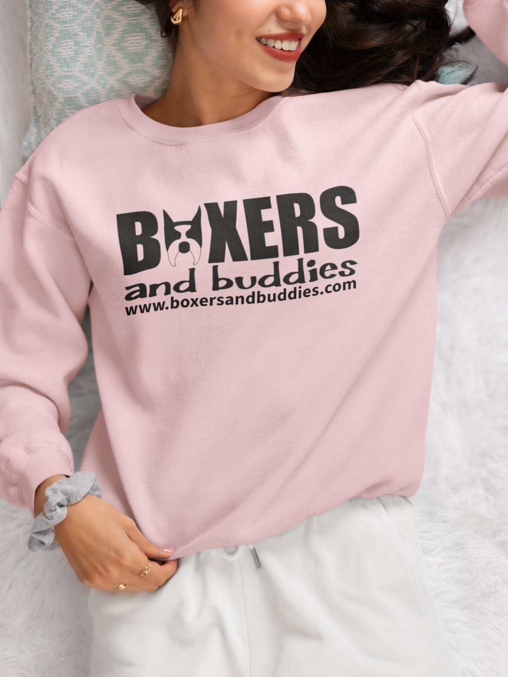 Boxers and Buddies Sweatshirts (Available in several colors)