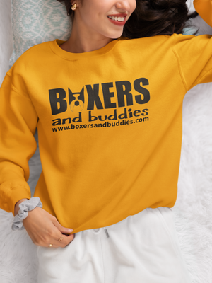 Boxers and Buddies Sweatshirts (Available in several colors)