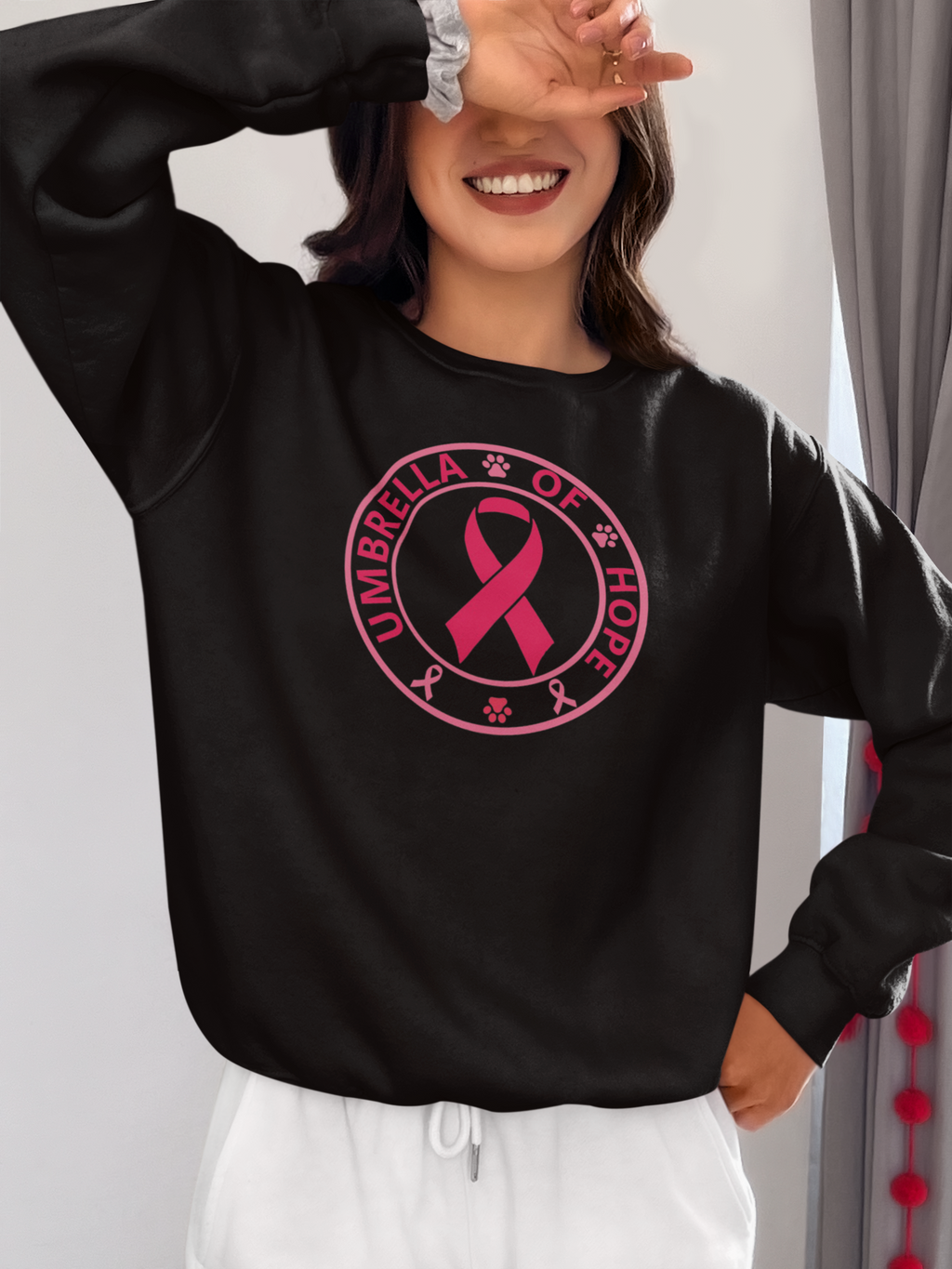 UOH New Breast Cancer Awareness Sweatshirt