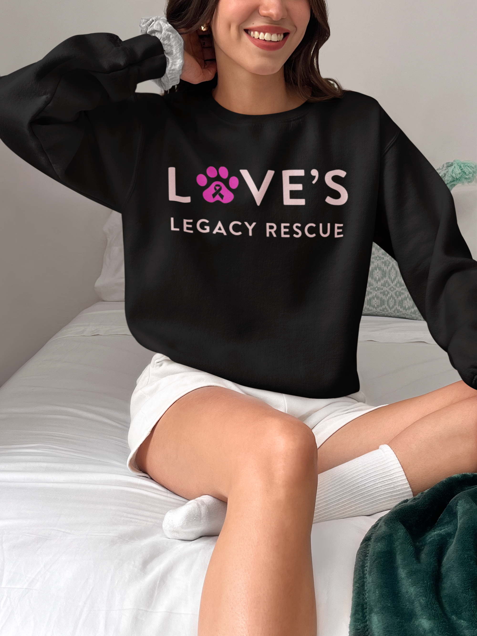 Love's Breast Cancer Awareness Sweatshirt