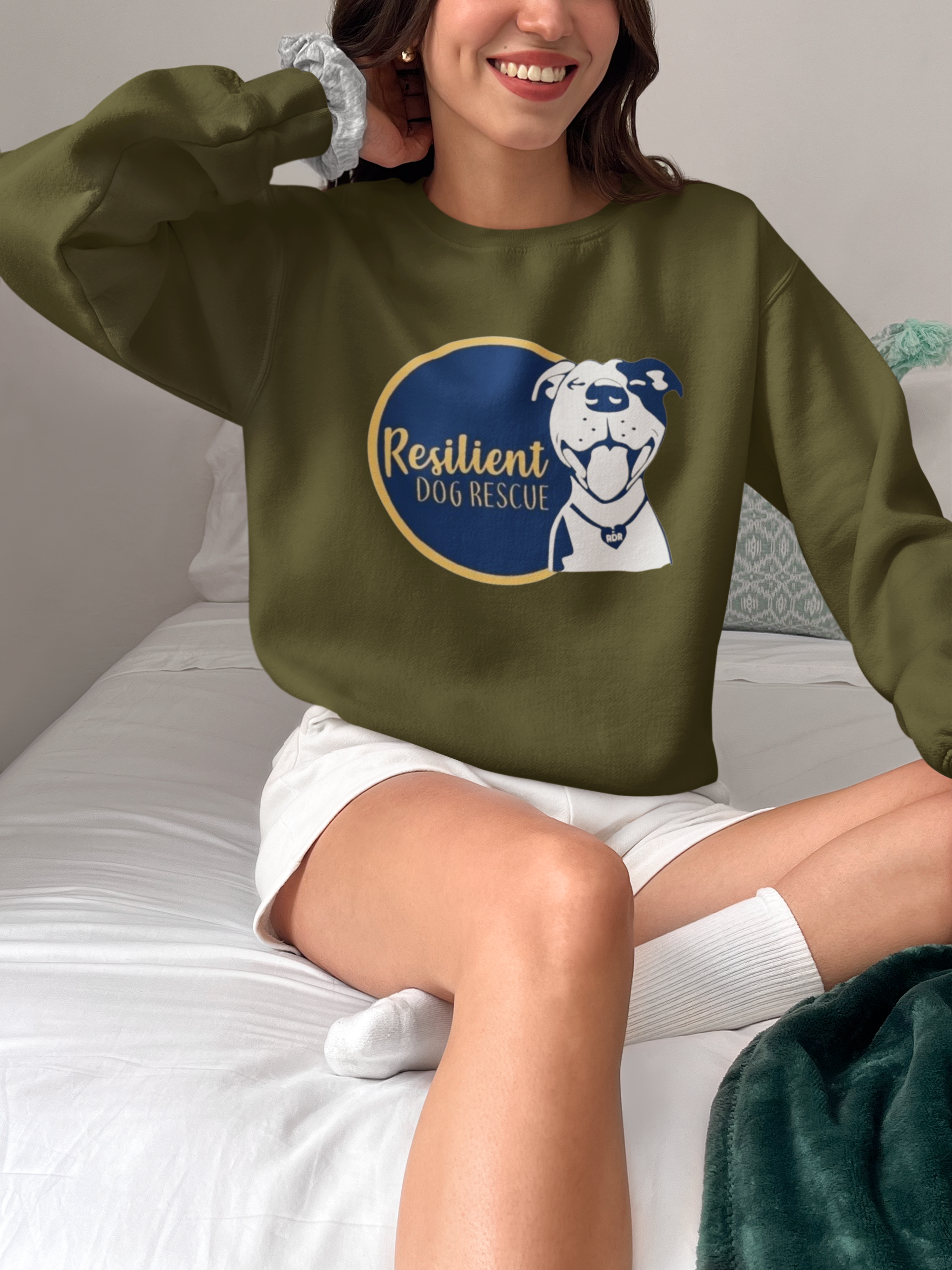 Resilient Dog Circle Sweatshirts (Available in several colors)