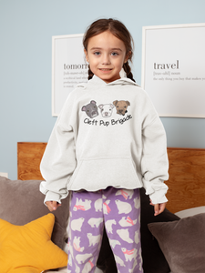 Cleft Pup Brigade -Youth Hoodie (available in several colors)