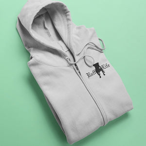 Pitty Zip Up Hoodie (Available in several colors) - Ruff Life Rescue Wear