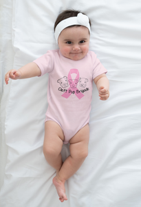 Cleft Pup Brigade Cancer Awareness Logo Onsie