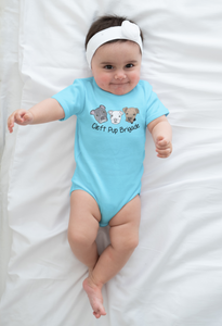 Cleft Pup Brigade Color Logo Onsie