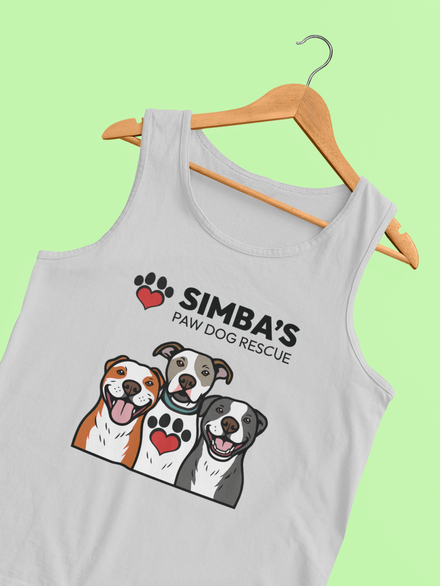 Simba's  Fitted Tank