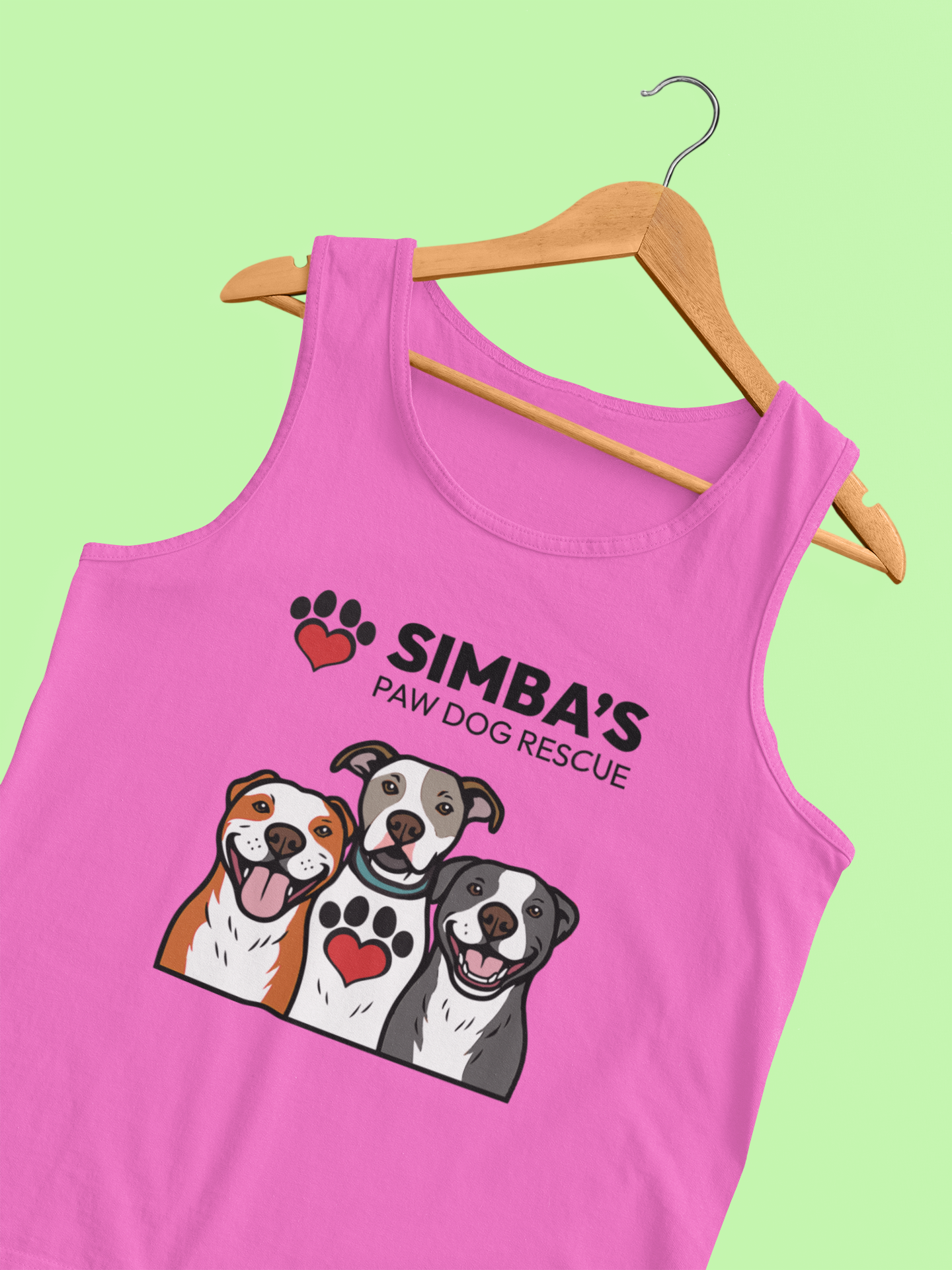 Simba's  Fitted Tank