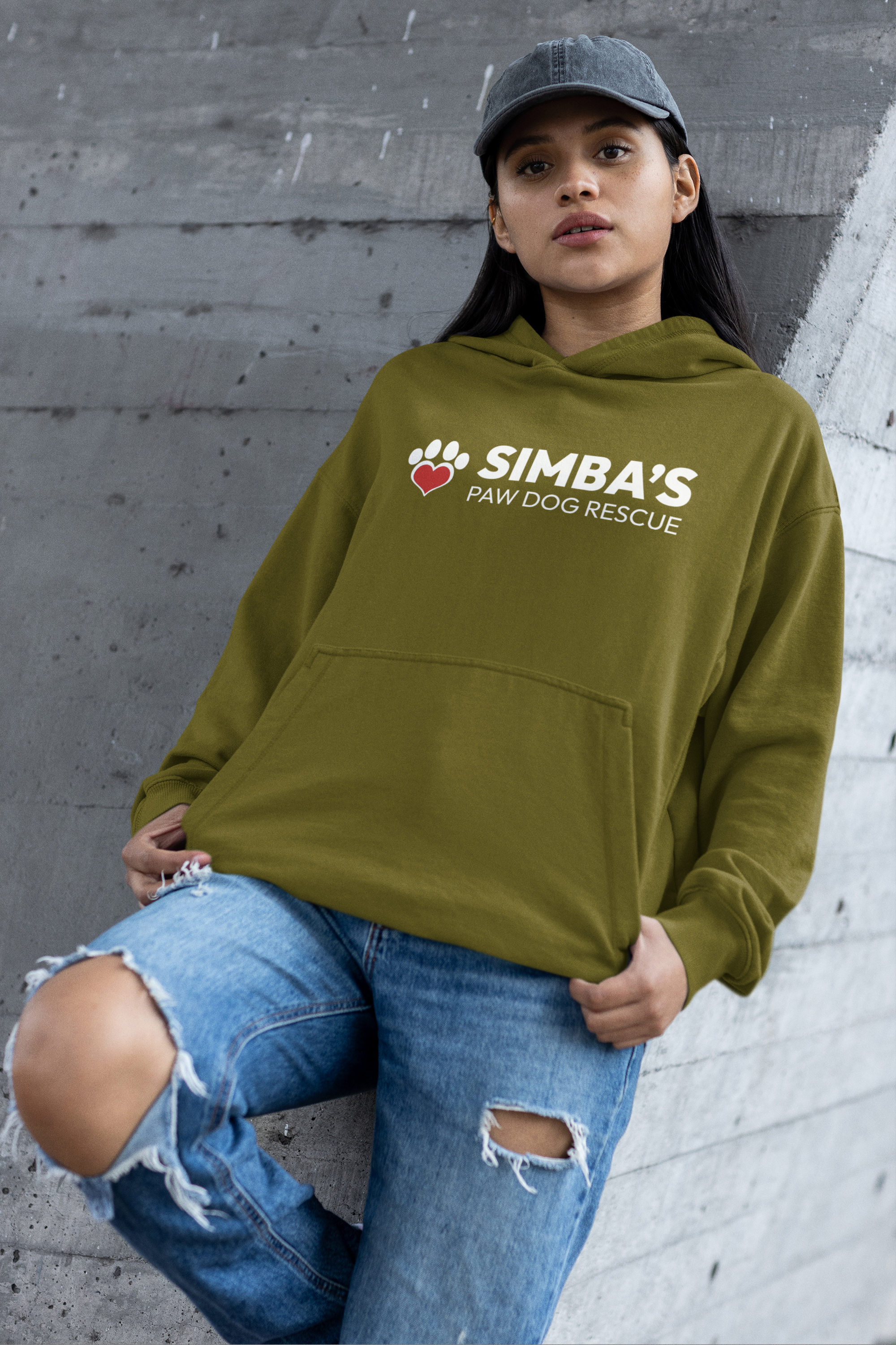 Simba's Heart Pullover Hoodie (Available in several colors)