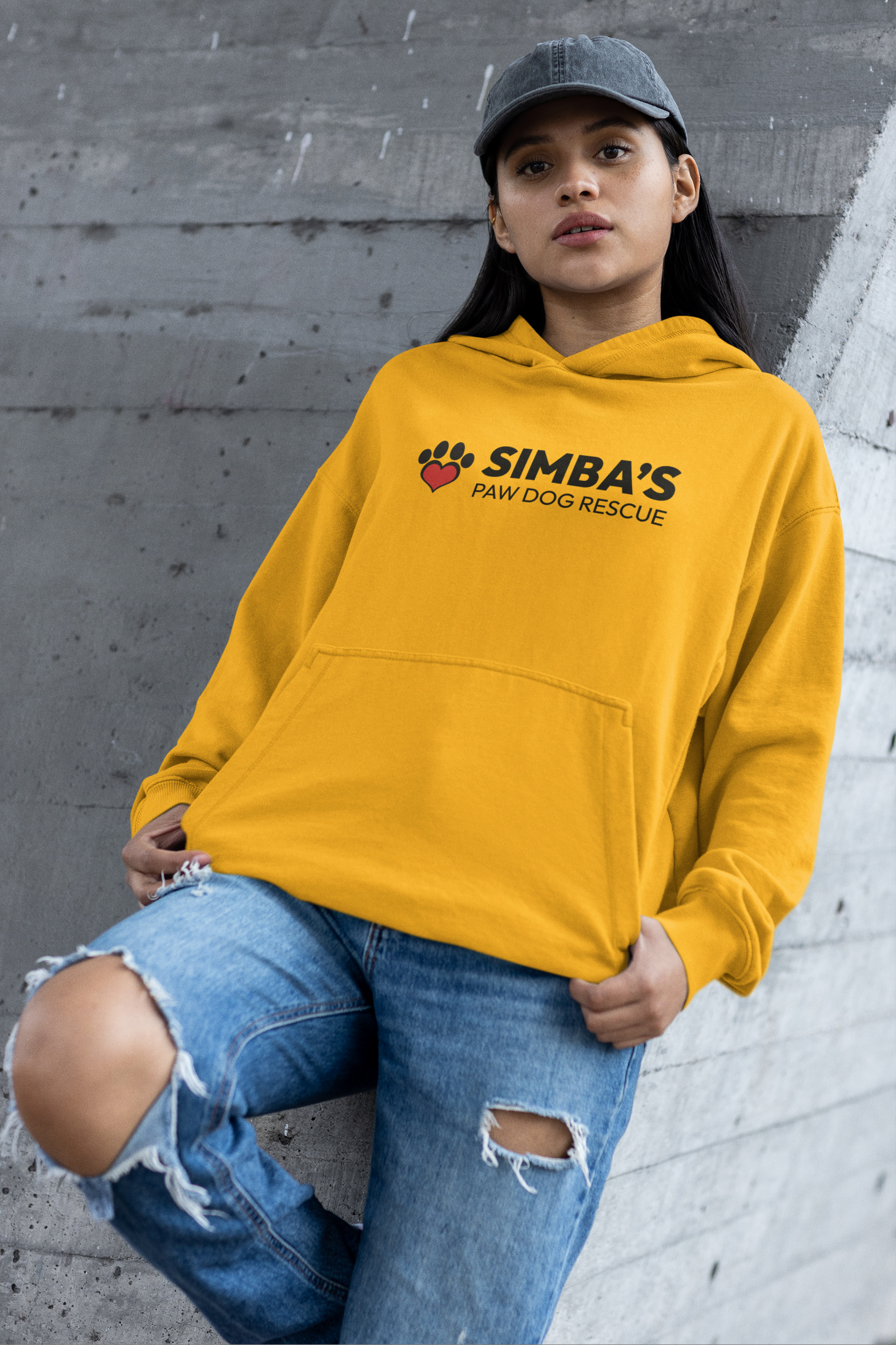 Simba's Heart Pullover Hoodie (Available in several colors)