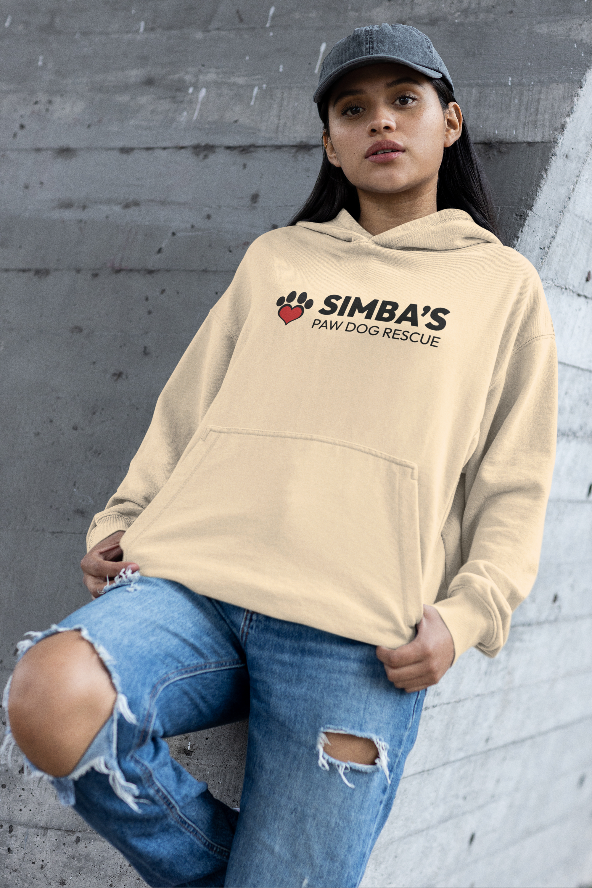 Simba's Heart Pullover Hoodie (Available in several colors)