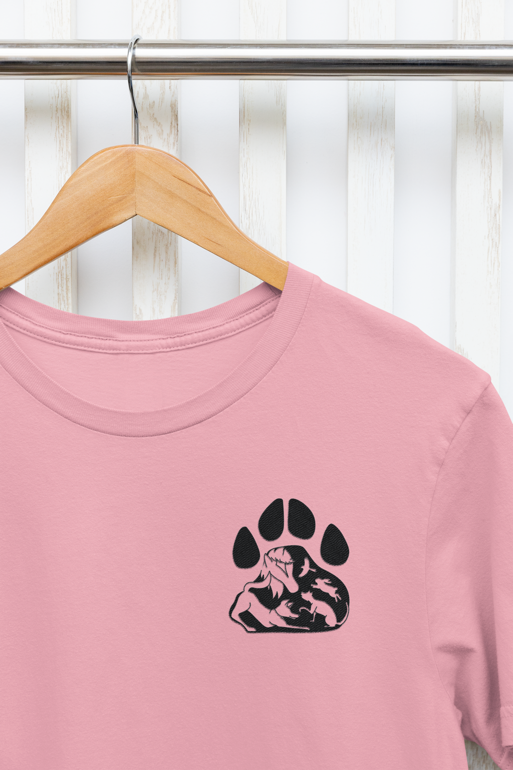 Paws Small Logo Unisex Tee (available in several colors)