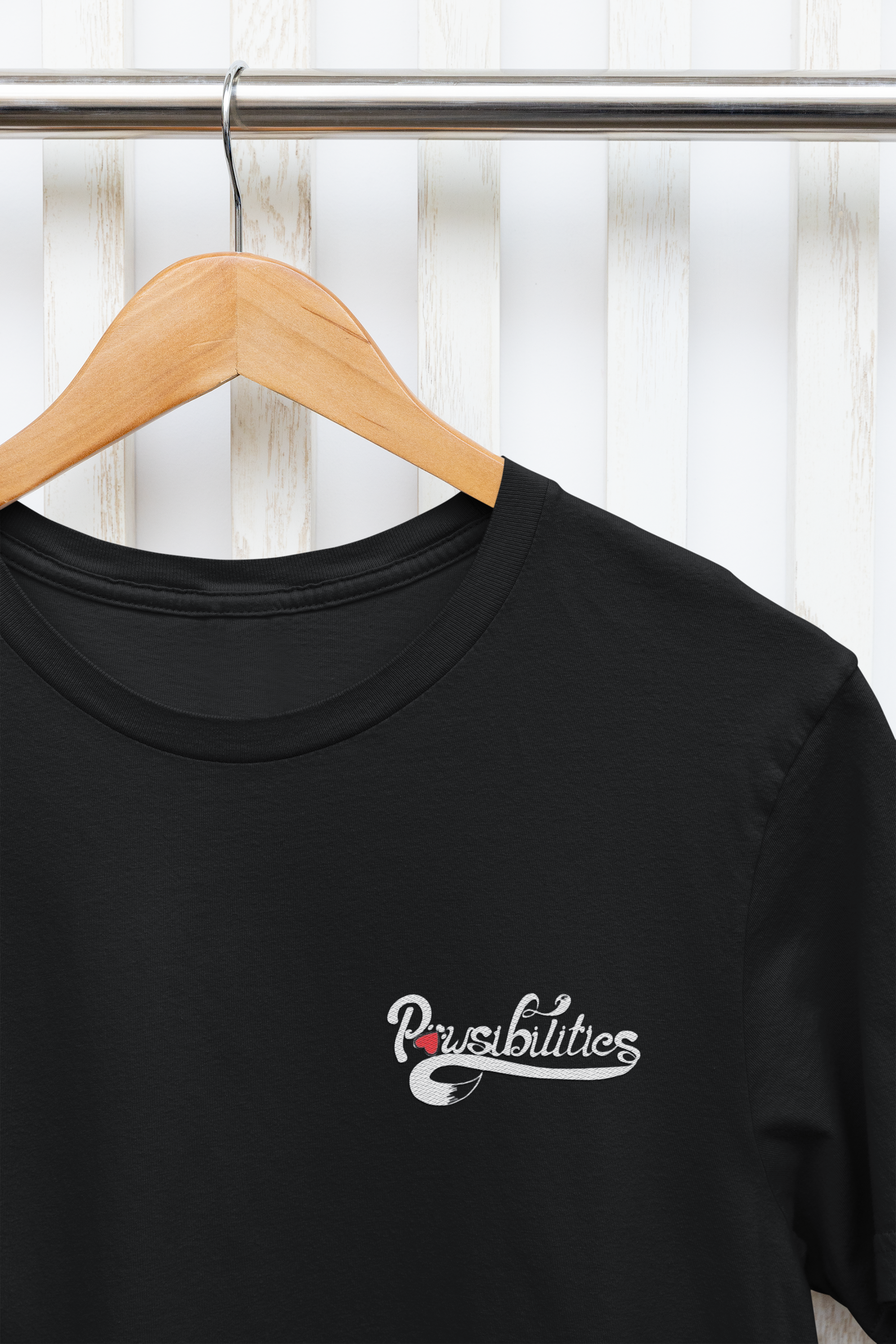 Pawsibilities Small Logo Unisex Tee (available in several colors)