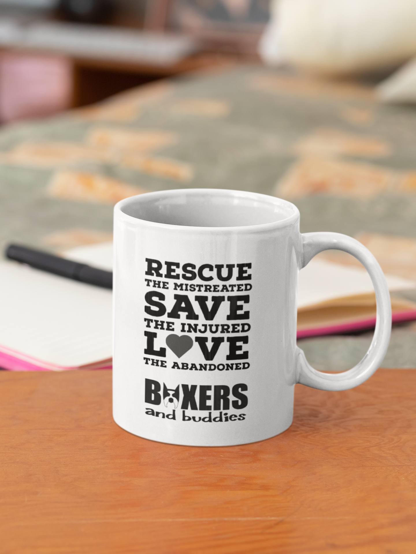 Boxers and Buddies Coffee Mug