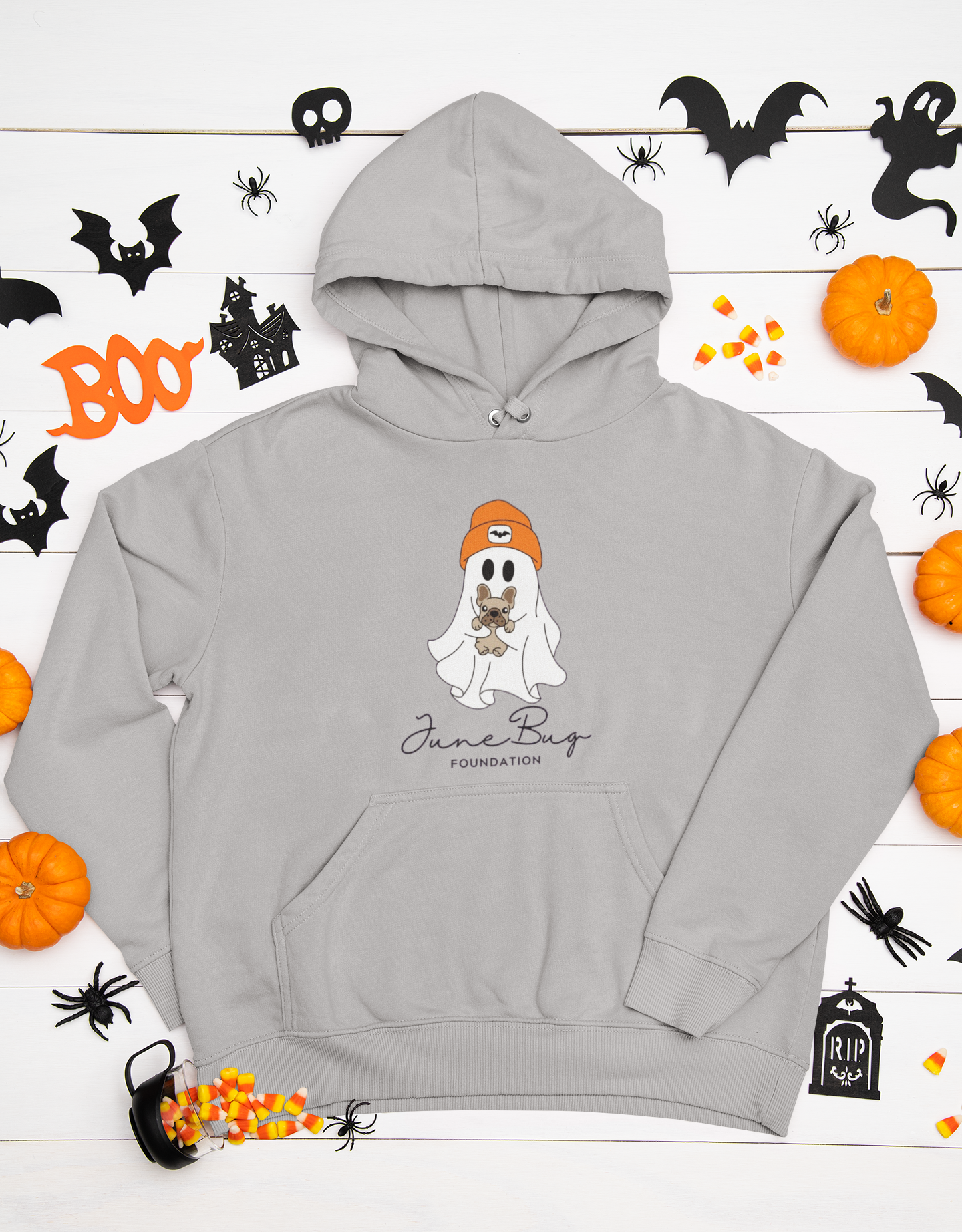 👻 June Bug Foundation Halloween Hoodie – Gildan 18500
