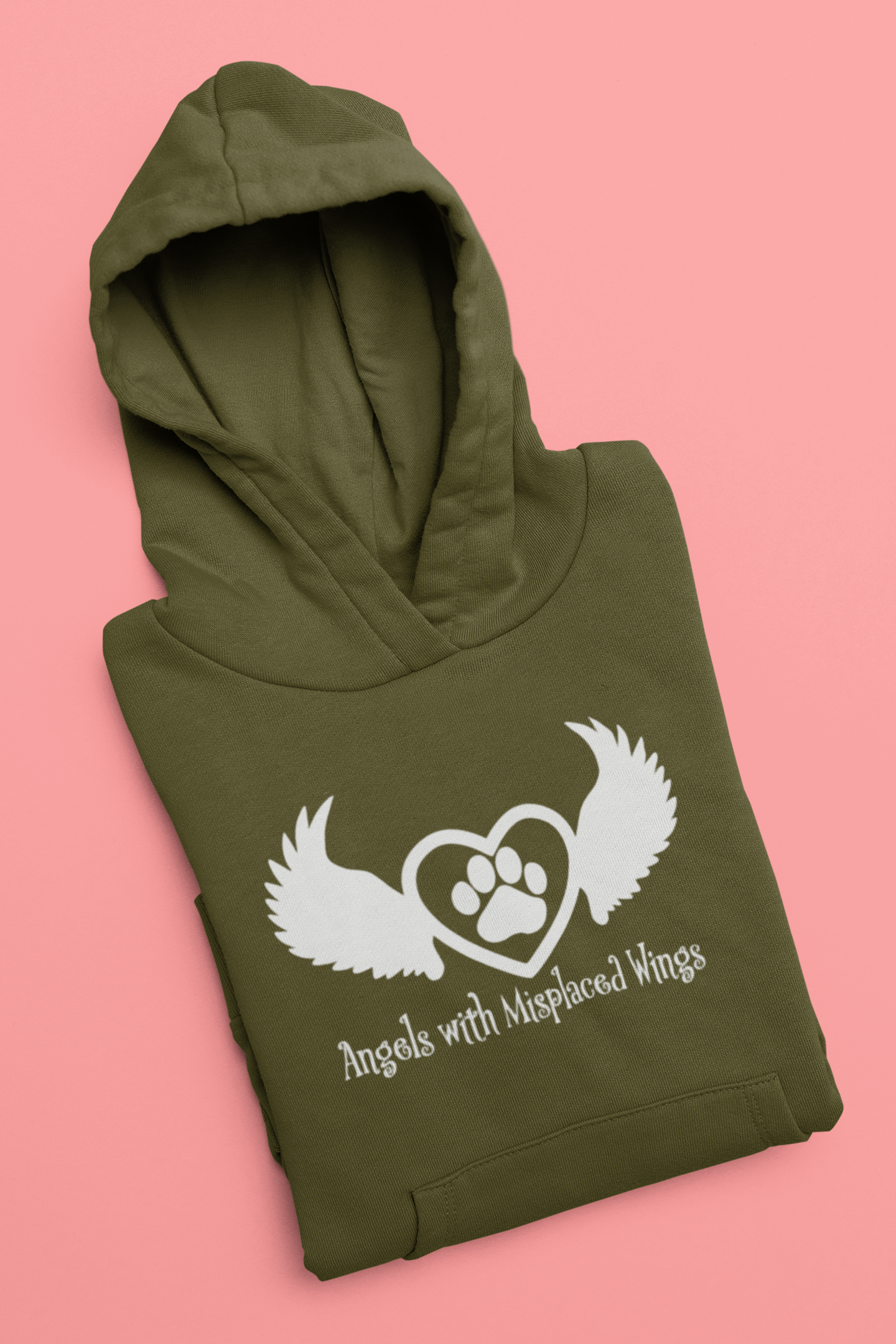 Wings Pull Over Fleece Hoodie (available in several colors)