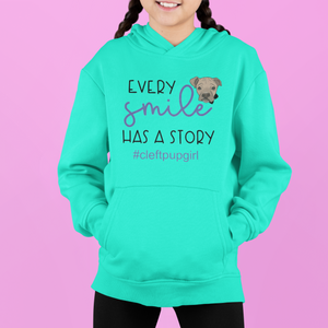 Cleft Pup Brigade Story -Youth Hoodie (available in several colors)