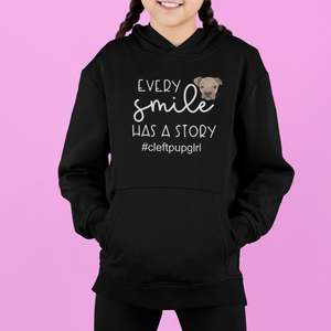 Cleft Pup Brigade Story -Youth Hoodie (available in several colors)