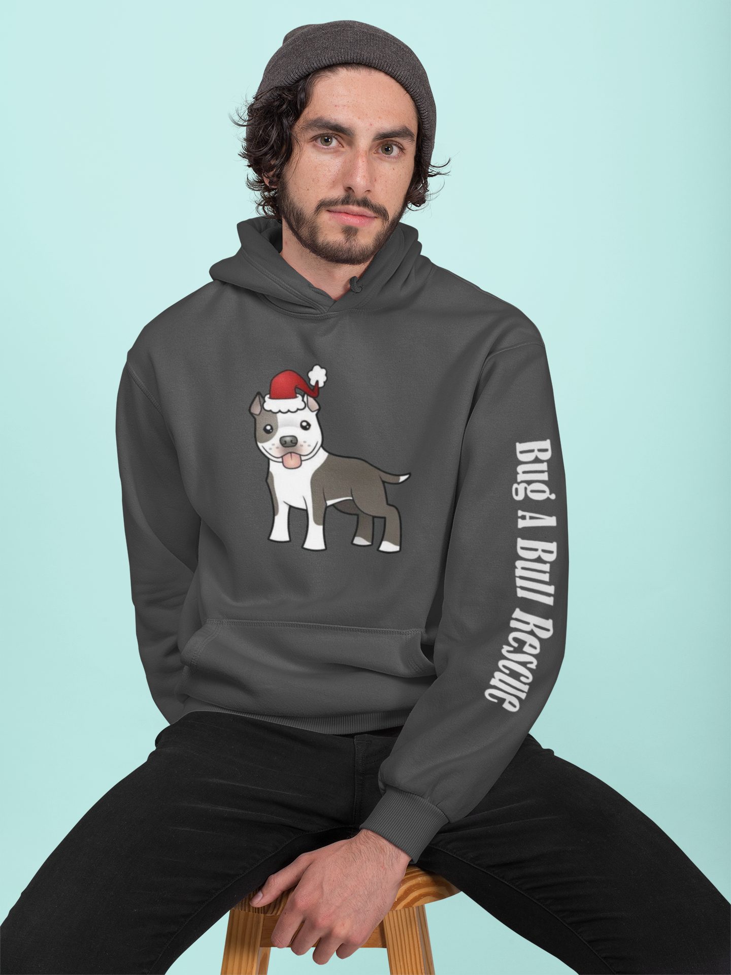 Bug A Bull Christmas Hoodie (Available in several colors)