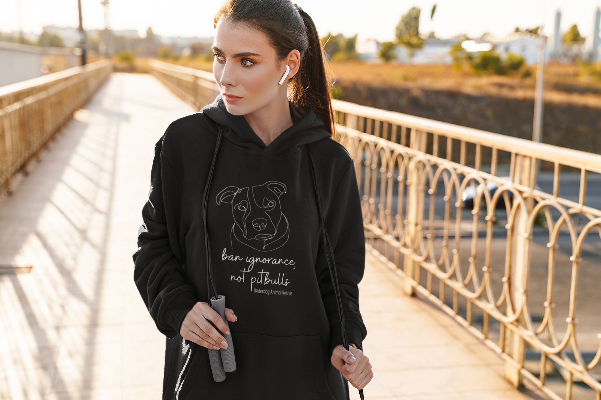 Underdog Pitty -Pullover Hoodie (available in several colors)