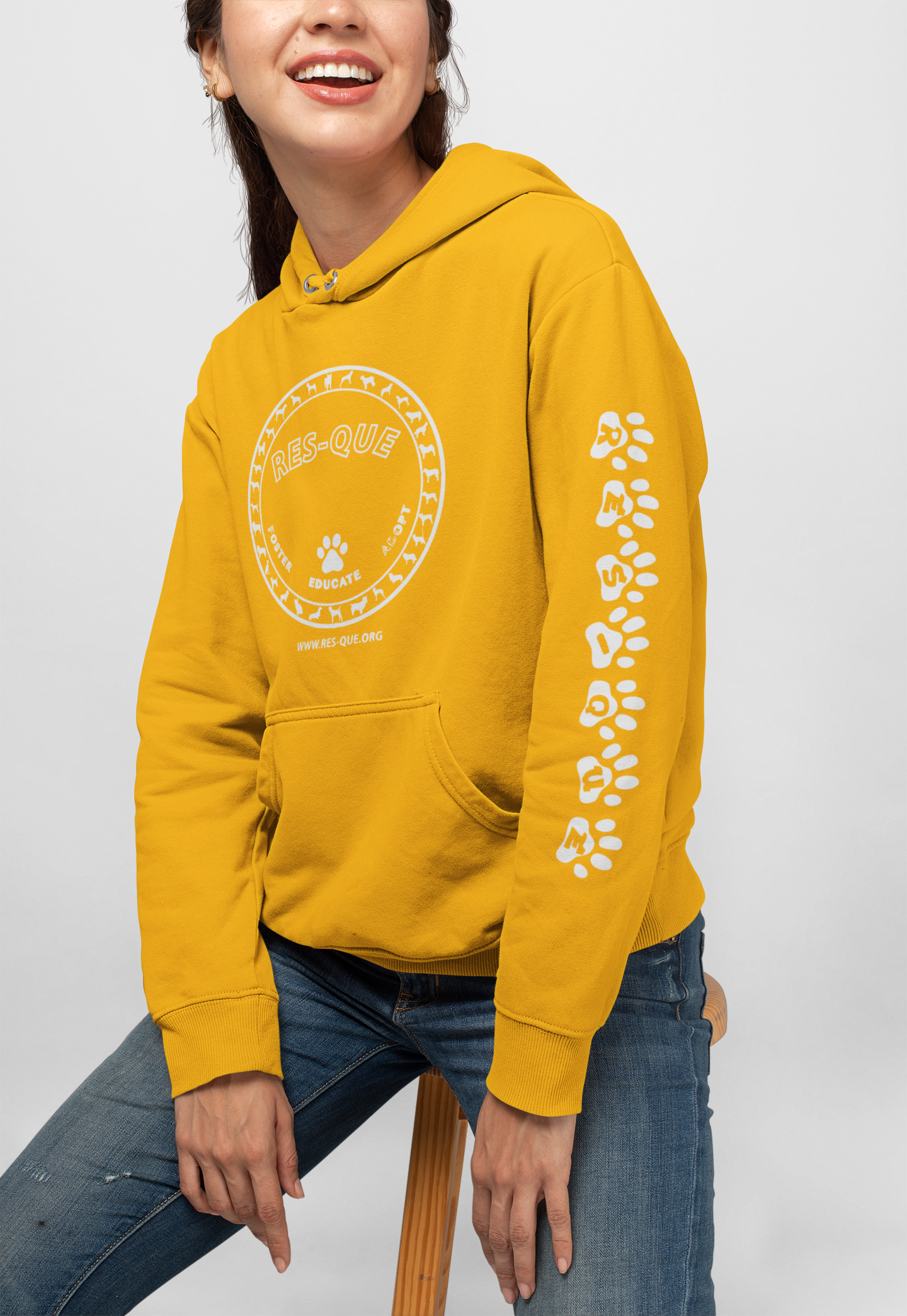 Res-que Sponge Fleece Pullover Hoodie (Available in several colors)