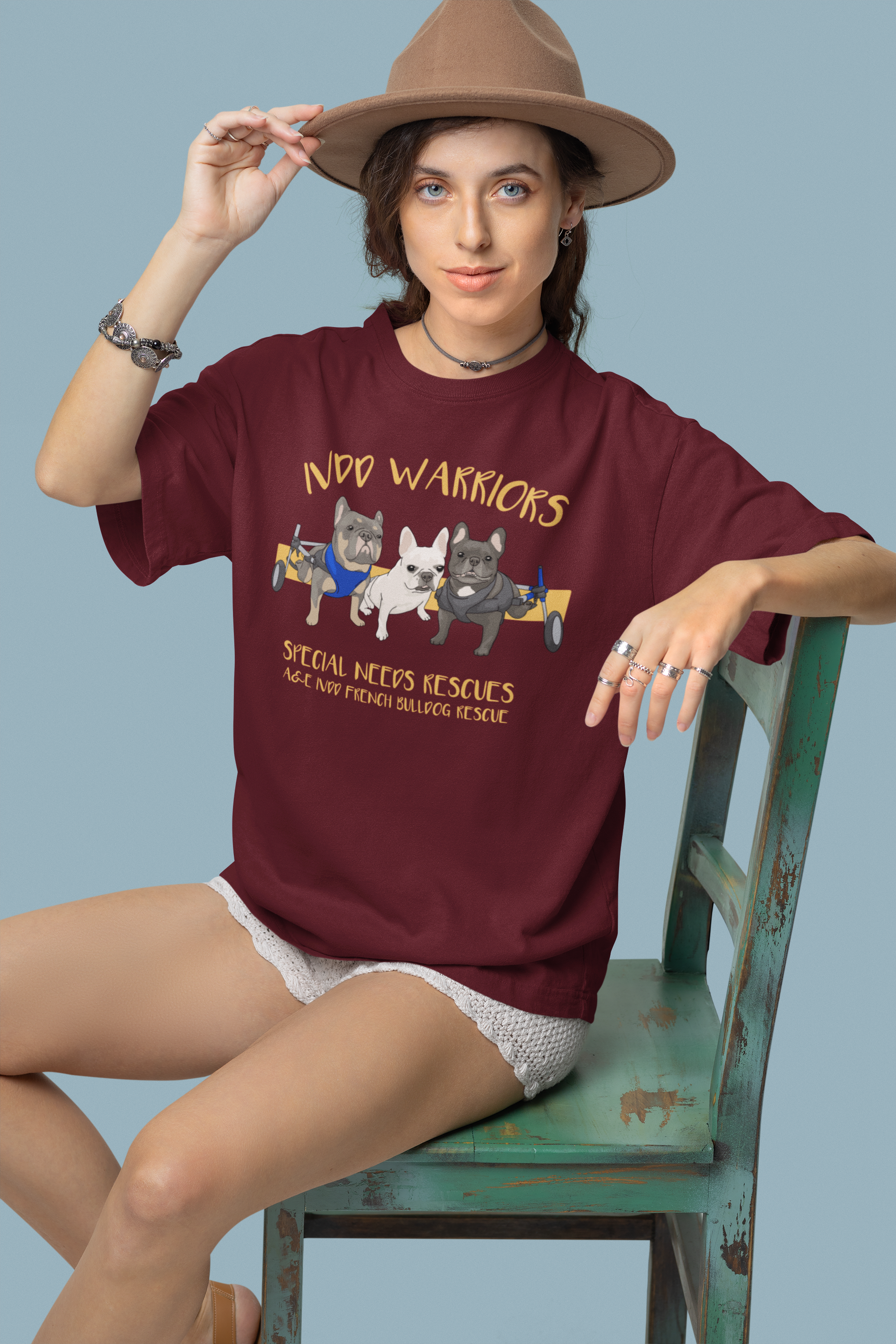 IVVD French Bulldog Unisex Tee (available in several colors