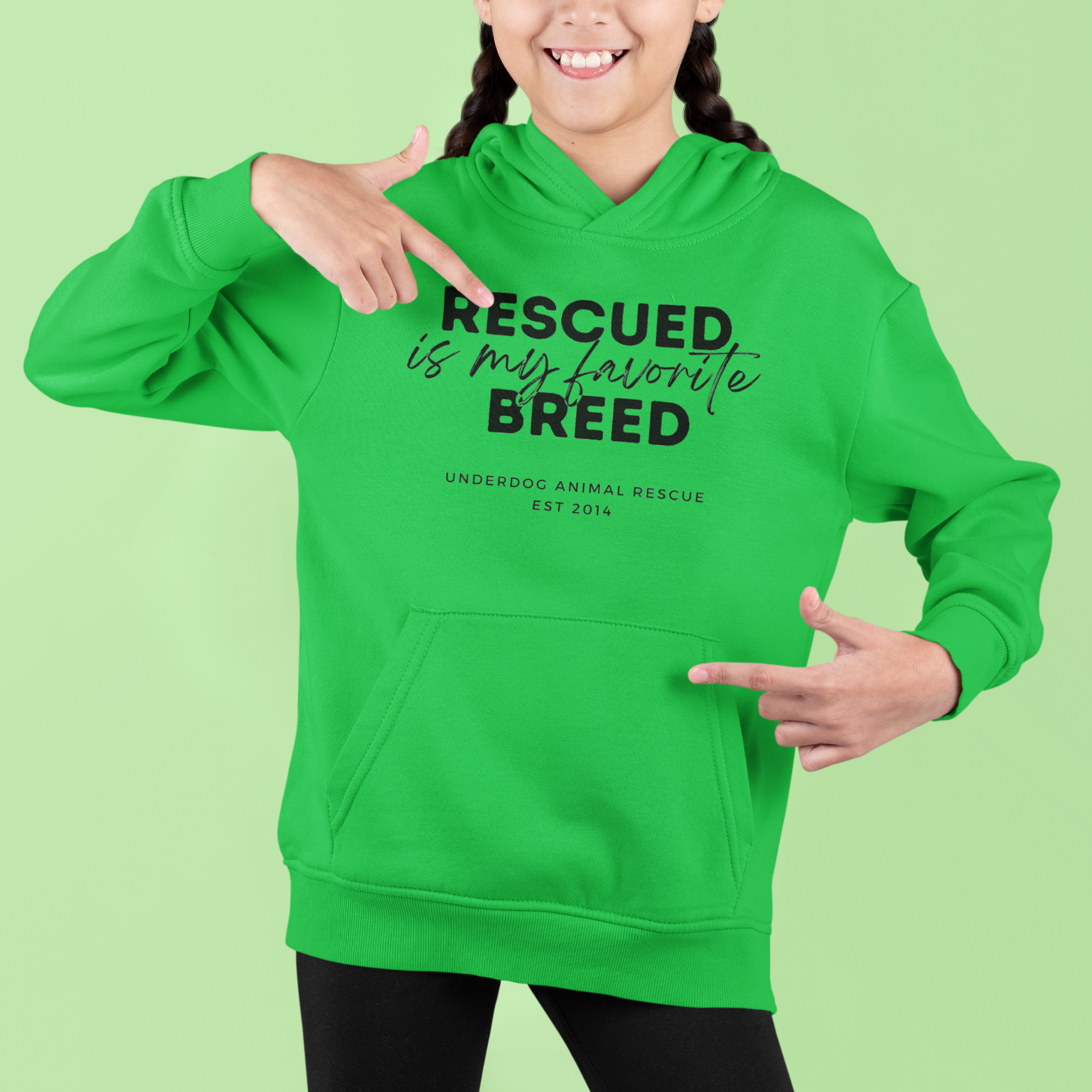 Underdog Rescued Youth Hoodie